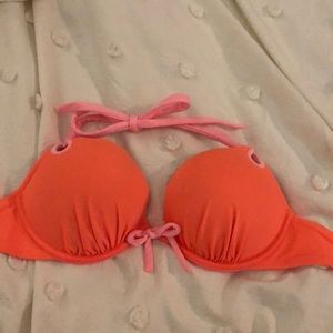 Victoria’s Secret double padded bikini top.